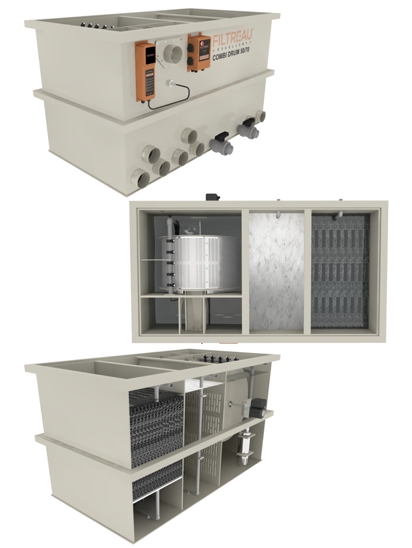 Filtr Filtreau Bębnowy COMBI DRUM 50/70 Mountain Tree